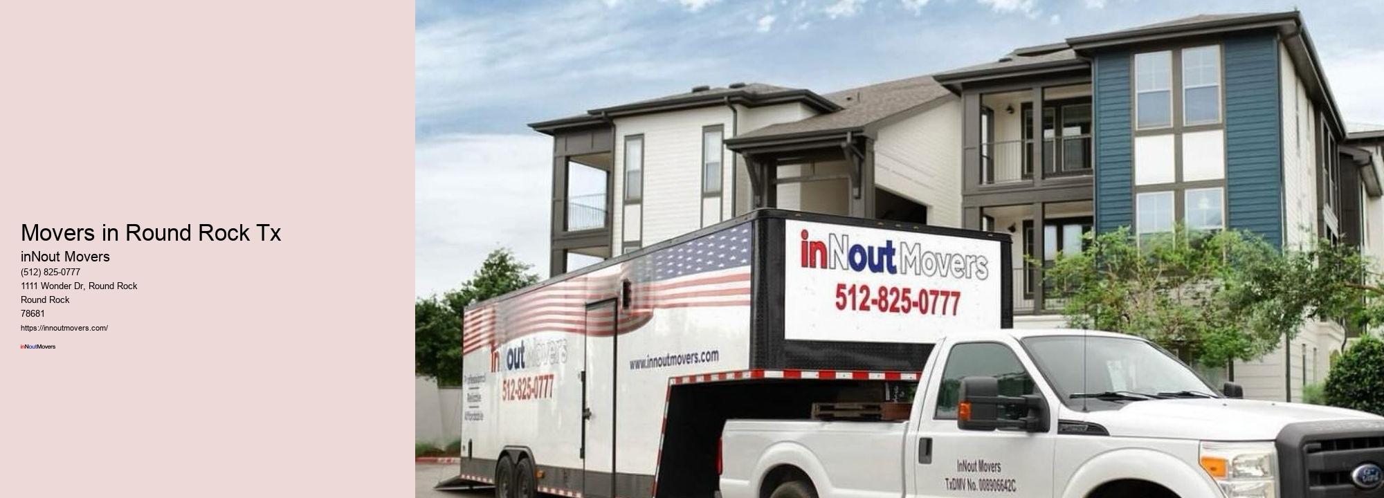 Movers in Round Rock Tx